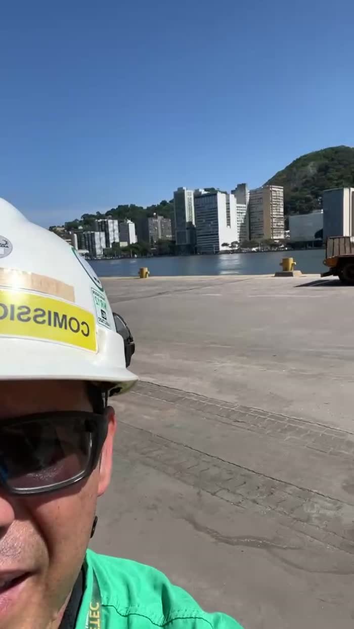 Comissionamento em terminal portuário